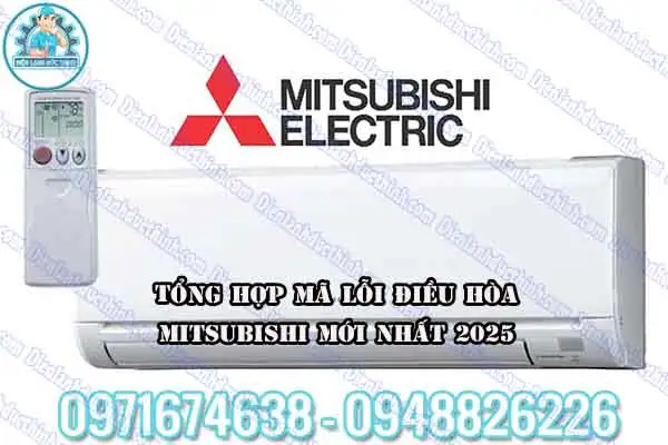 Bảng mã lỗi điều hòa Mitsubishi VRF