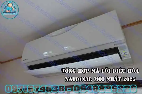 Cách reset điều khiển điều hòa National