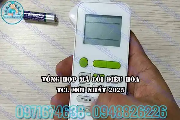 Máy lạnh TCL báo lỗi E2