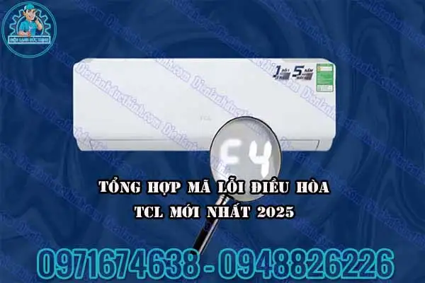 Mã lỗi máy lạnh TCL E0
