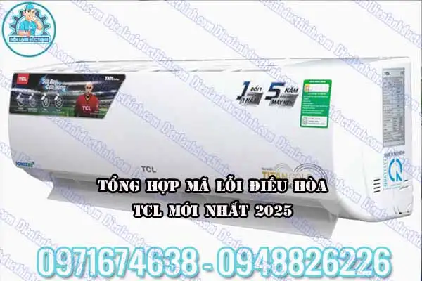 Máy lạnh TCL báo lỗi E9