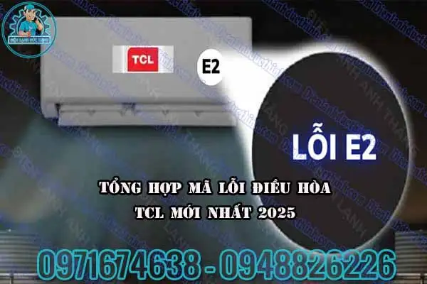 Máy lạnh TCL báo lỗi CL