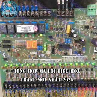 Bảng mã lỗi chiller Trane