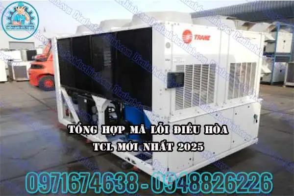 Bảng mã lỗi chiller Trane