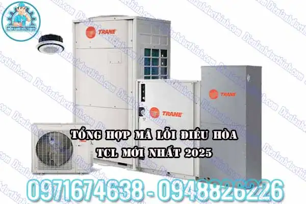 Lỗi e3 điều hòa Trane