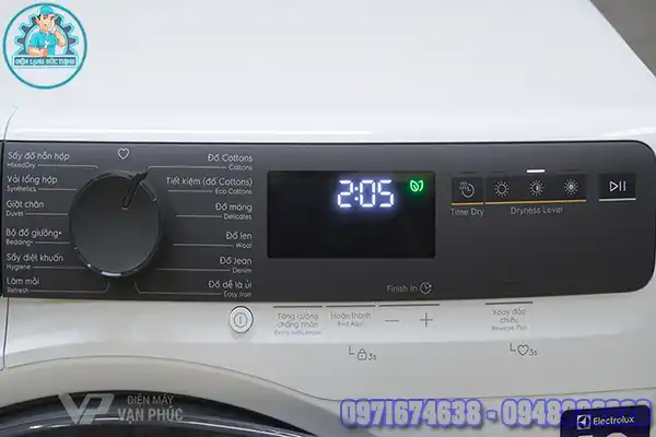 Máy sấy Electrolux báo lỗi E91