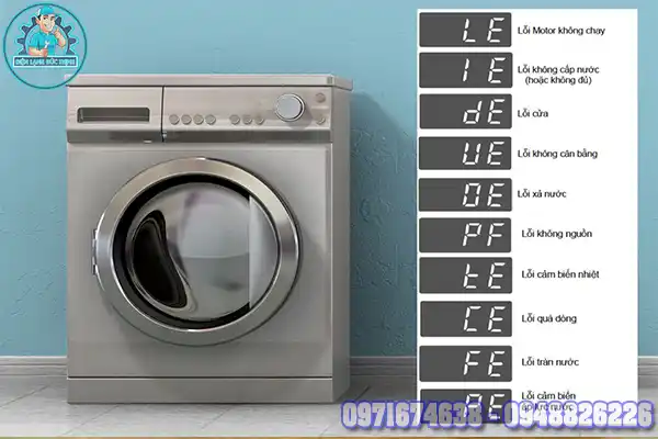 Máy sấy Electrolux báo lỗi E40