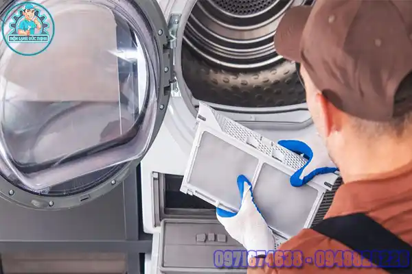 Máy sấy Electrolux sấy không khô
