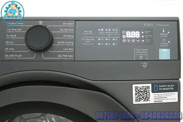 Sửa lỗi E91 máy giặt Electrolux
