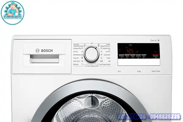 Bảng mã lỗi máy sấy Electrolux