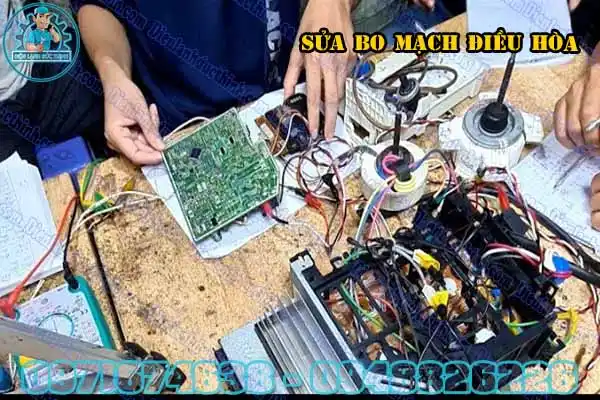Giá sửa board máy lạnh inverter