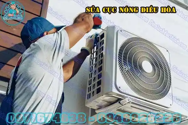 Cách khắc phục cục nóng điều hòa không chạy