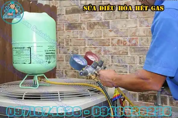 Kiểm tra điều hòa thiếu ga