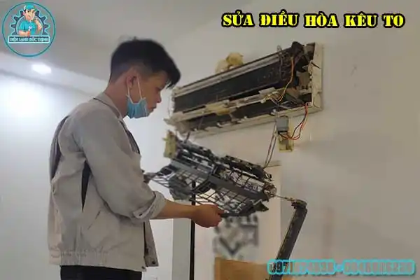 Máy lạnh bị kêu ù ù