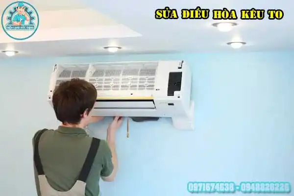 Cục nóng máy lạnh kêu to