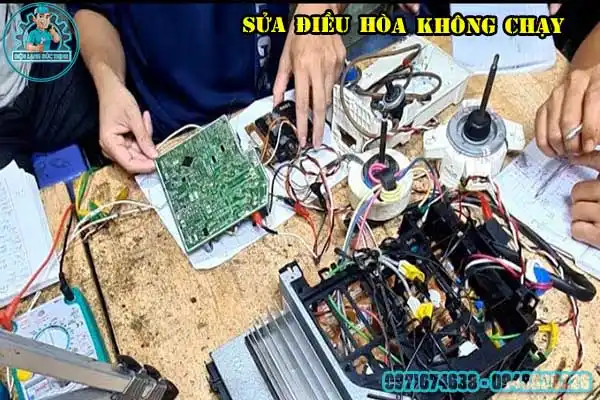 Điều hòa bật không lên đèn