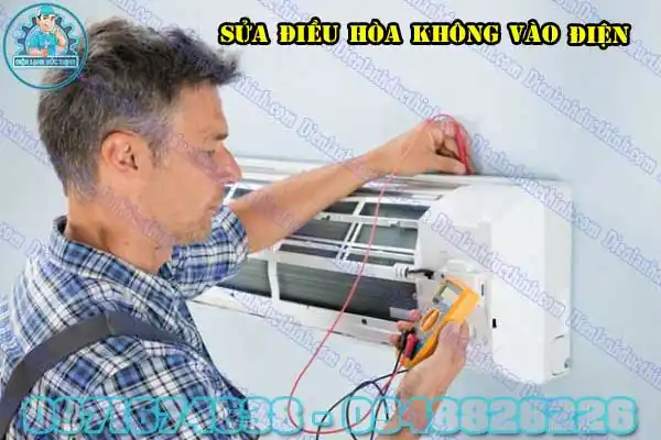 Điều hòa đang chạy bị mất điện
