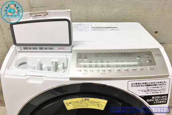 Lỗi C17 máy giặt Hitachi nội địa