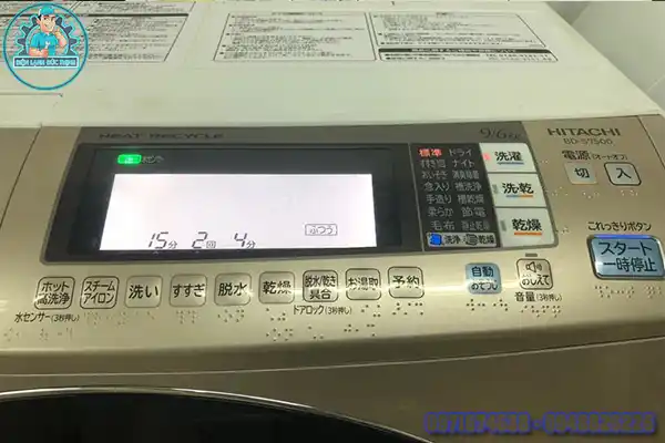 Lỗi C08 máy giặt Hitachi nội địa Nhật