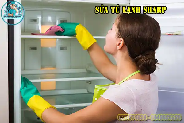 Cách chỉnh nhiệt độ tủ lạnh Sharp 4 cánh