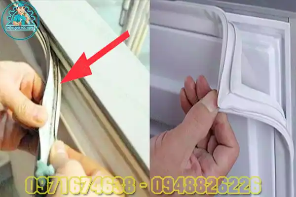 Cách phục hồi gioăng cao su tủ lạnh