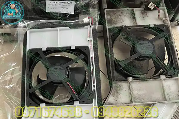 Quạt tủ lạnh Hitachi