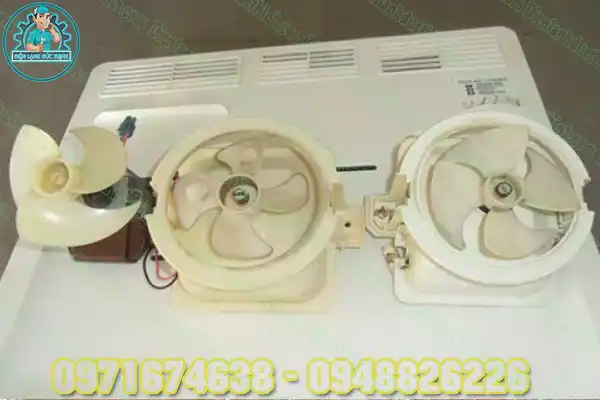 Quạt tủ lạnh panasonic 220V