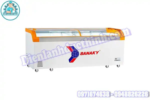 Tủ đông Sanaky đèn xanh không sáng