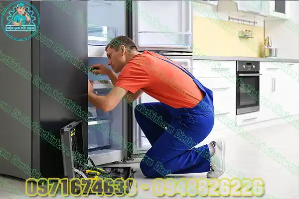 Ngăn mát tủ lạnh không có gió