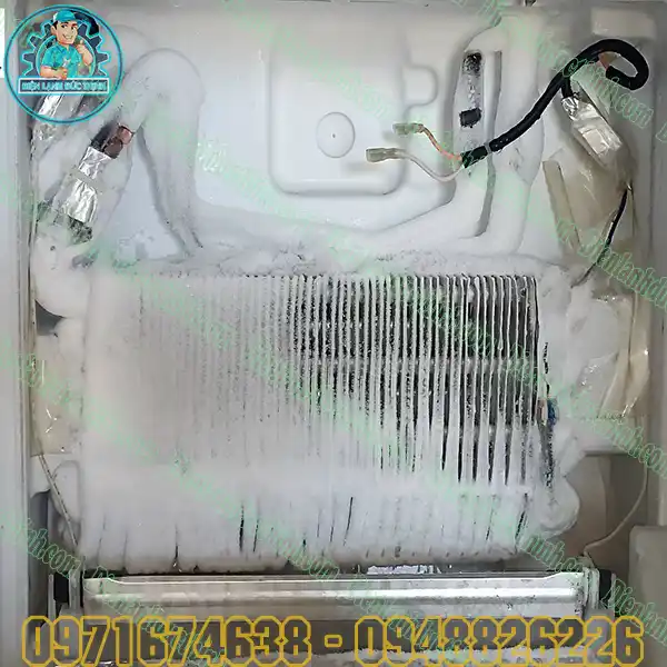 Cách khắc phục tủ lạnh bị đóng tuyết