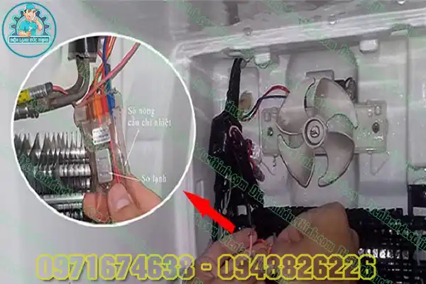 Tủ lạnh bị đóng tuyết có sao không