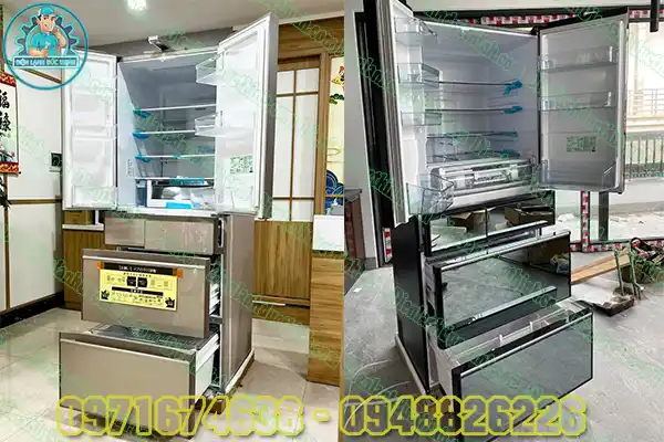 Tủ lạnh Hitachi 6 cánh nội địa Nhật