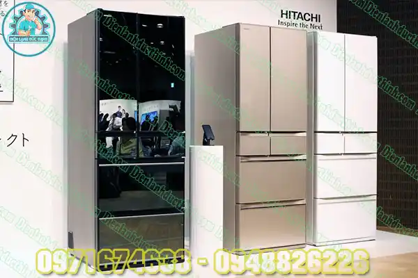 Tủ lạnh Hitachi 6 cánh 735 lít