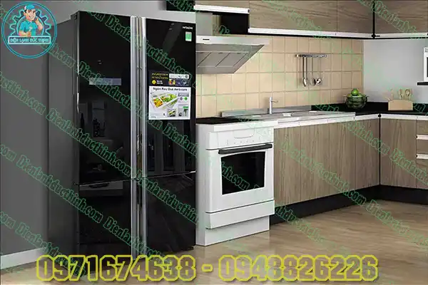 Tủ lạnh Hitachi Side by Side 2 cánh