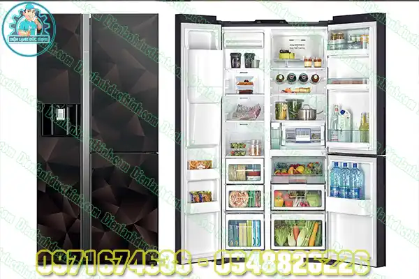 Tủ lạnh side by side Hitachi nội địa Nhật