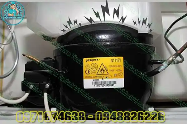 Tủ lạnh phát ra tiếng kêu cạch cạch