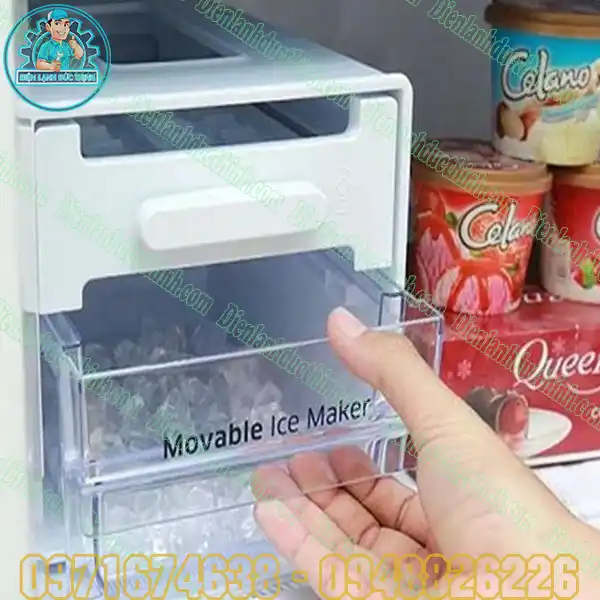Tủ lạnh làm đá - Giải pháp tuyệt vời cho gia đình bạn