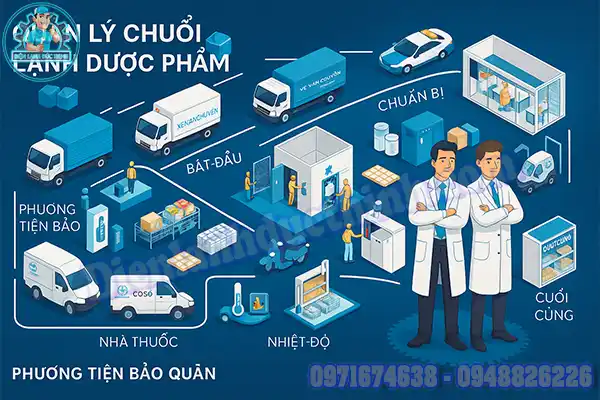 Lắp Đặt Báo Giá Kho Lạnh Bảo Quả Dược Phẩm GSP, GDP1