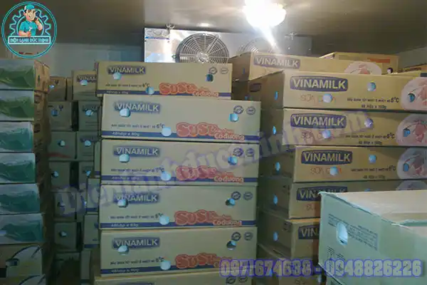 Lắp Đặt Kho Lạnh Bảo Quản Sữa1