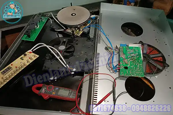 Sửa bếp từ midea mất nguồn
