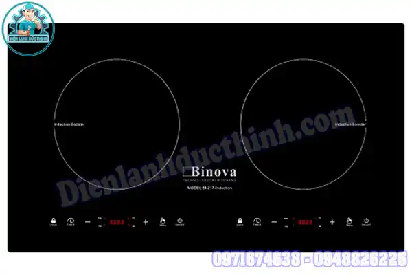 Tổng Hợp Bảng Mã Lỗi Bếp Từ Binova 2, 3, 4 Vùng Nấu2