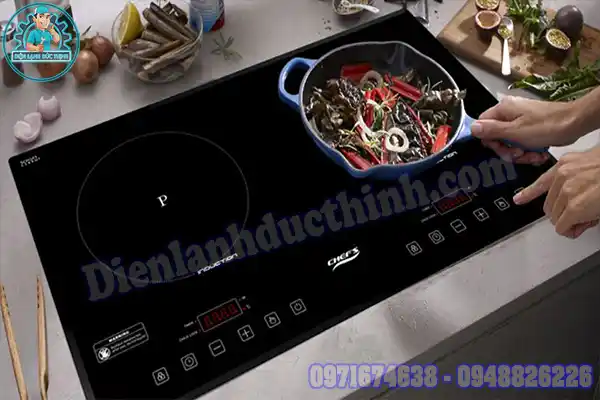 Bếp từ Chefs báo lỗi E6