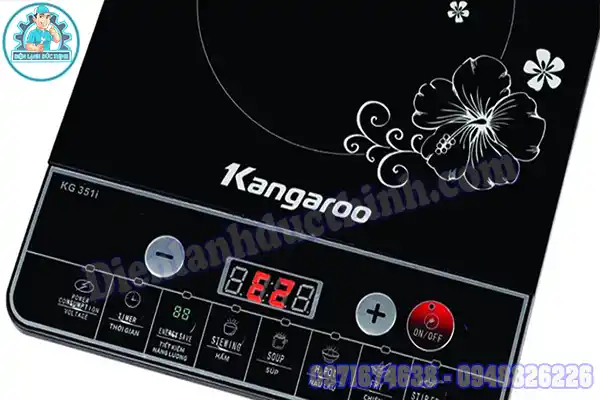 Bếp từ Kangaroo báo lỗi E3