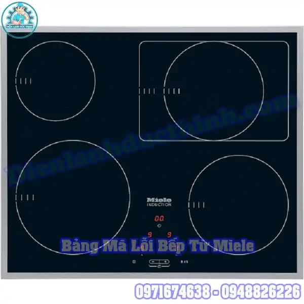 Bảng Mã Lỗi Bếp Từ Miele - Cách Reset Và Check Lỗi