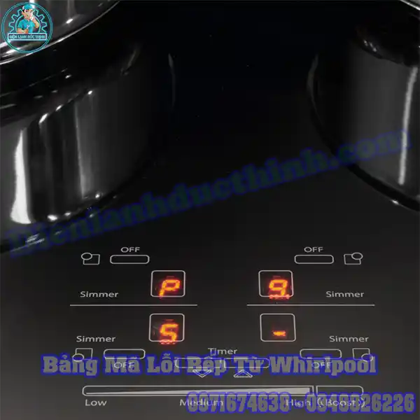 Bảng Mã Lỗi Bếp Từ Whirlpool Cách Test Và Reset Lỗi