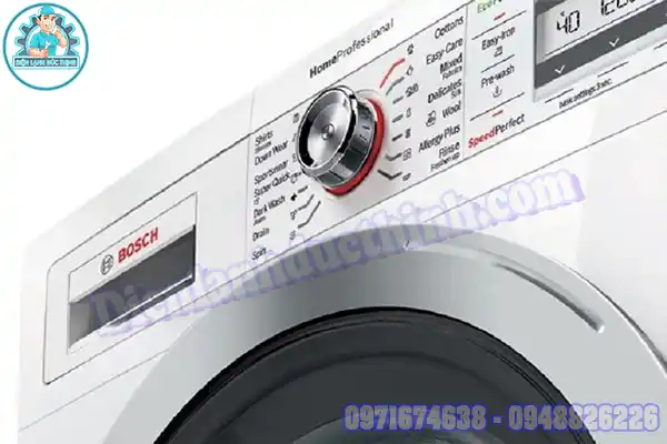 Máy giặt Bosch báo lỗi E35