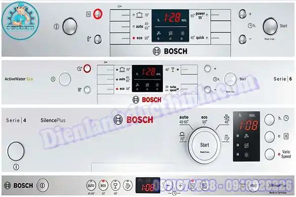 Máy giặt Bosch báo lỗi vòi nước