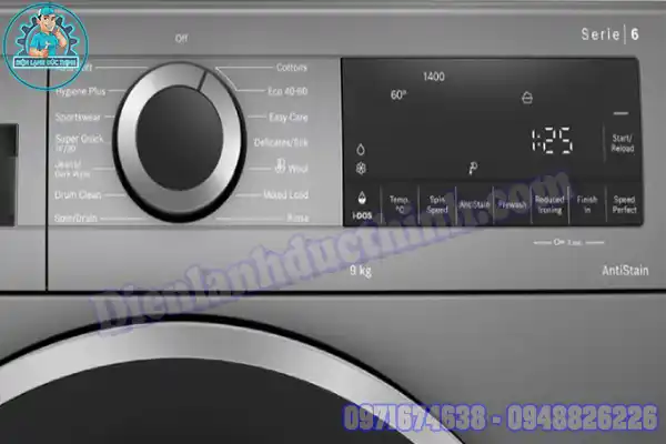 Lỗi E18 máy giặt Bosch