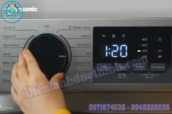 Mã lỗi máy giặt Panasonic của ngang