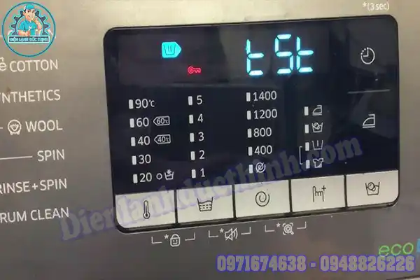 Lỗi AC6 máy giặt Samsung cửa ngang